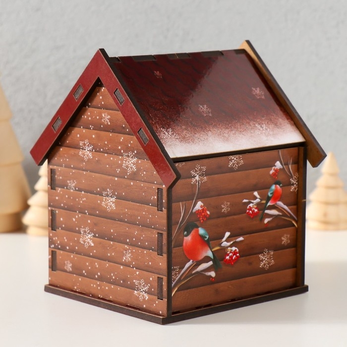 Чайный домик  Чайный домик "Чудеса в окошке" 10,5х9,5х12 см