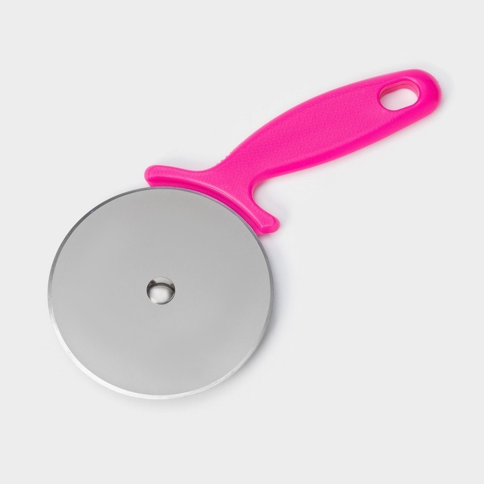 Нож для пиццы Доляна «Наклон», 20,5 см, цвет МИКС Нож для пиццы Доляна «Наклон», 20,5 см, цвет МИКС