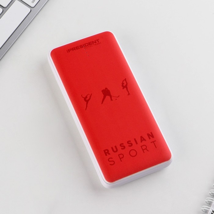 Зарядное устройство &laquo;Russian sport&raquo;, 8000мА,модель PB-25, 14,5 х 6,9 см