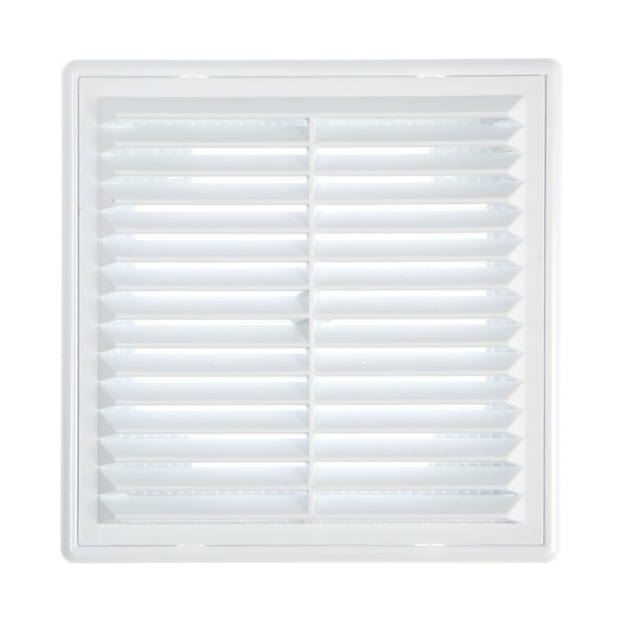 Решетка вентиляционная "КосмоВент" ЛР1515, 150 х 150 мм, с сеткой, разъемная