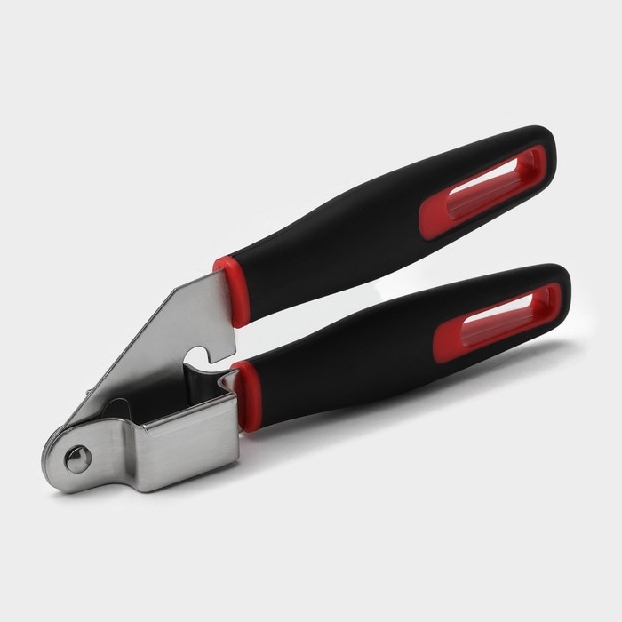 Пресс для чеснока Доляна Digma, 21 см, нержавеющая сталь, цвет чёрный, красный Пресс для чеснока Доляна Digma, 21 см, нержавеющая сталь, цвет чёрный, красный