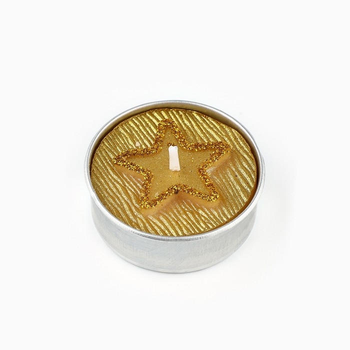 Свеча новогодняя чайная «Новый год: Воспоминания», диам 4 см