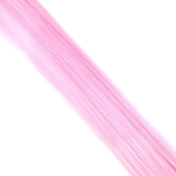 Цветные пряди для волос новогодние «Волшебной зимы» на Новый год, (нежно-розовый) 50 см Цветные пряди для волос новогодние «Волшебной зимы» на Новый год, (нежно-розовый) 50 см