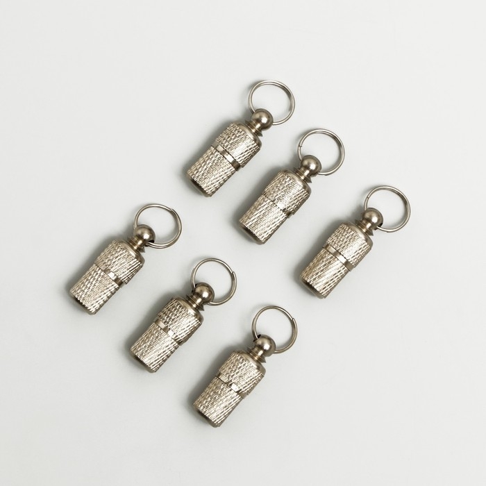 Адресник - капсула под записку увеличенный, рельефный, 1 х 2,4 см Адресник - капсула под записку увеличенный, рельефный, 1 х 2,4 см