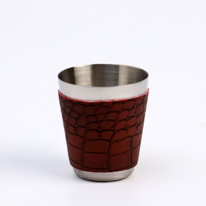 Подарочный набор 6 в 1: фляжка 270 мл, воронка, 4 рюмки, коричневый, 17 х 21 см Подарочный набор 6 в 1: фляжка 270 мл, воронка, 4 рюмки, коричневый, 17 х 21 см