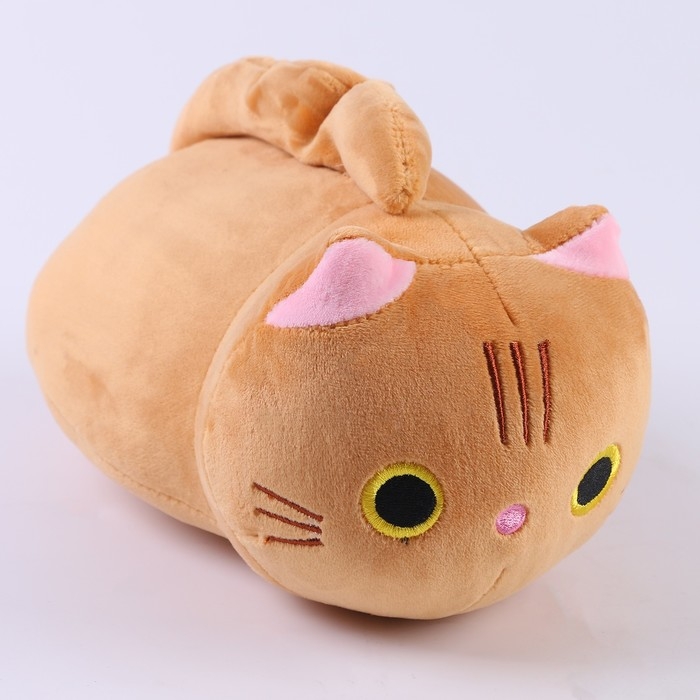 Мягкая игрушка «Котёнок», 20 см, цвет бежевый