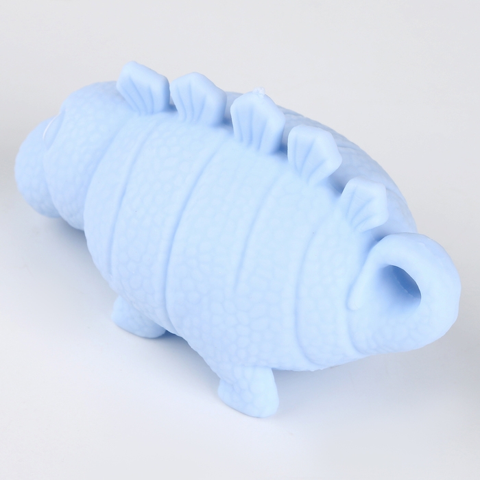 Мяч детский резиновый ёжка световой «Дино», цвета МИКС , в шоубоксе