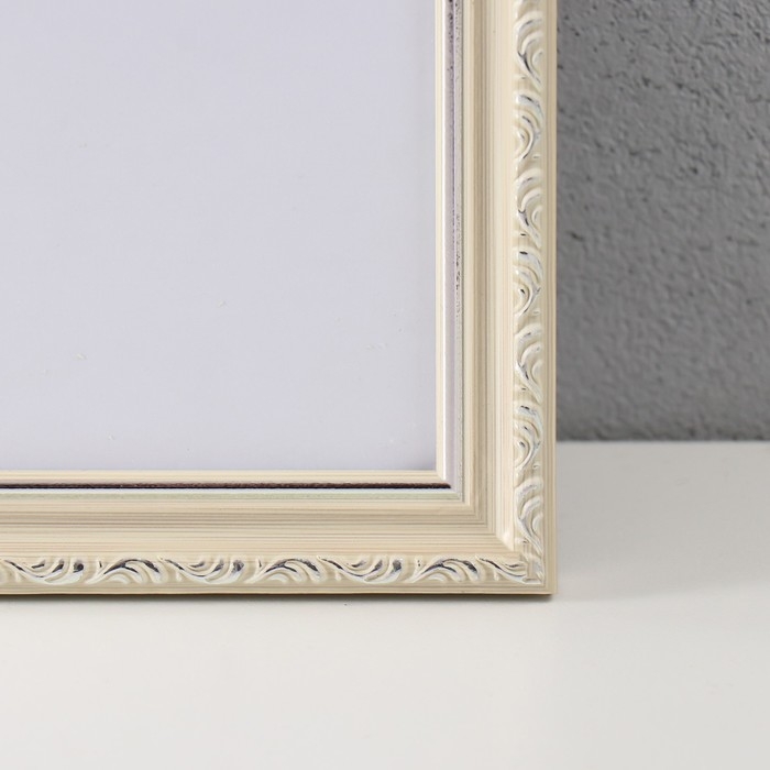 Фоторамка пластик Фоторамка пластик "Модерн" 40х60 см, бежевый