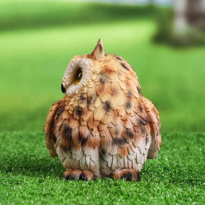 Садовая фигура  Садовая фигура "Филин" 13x11x14см