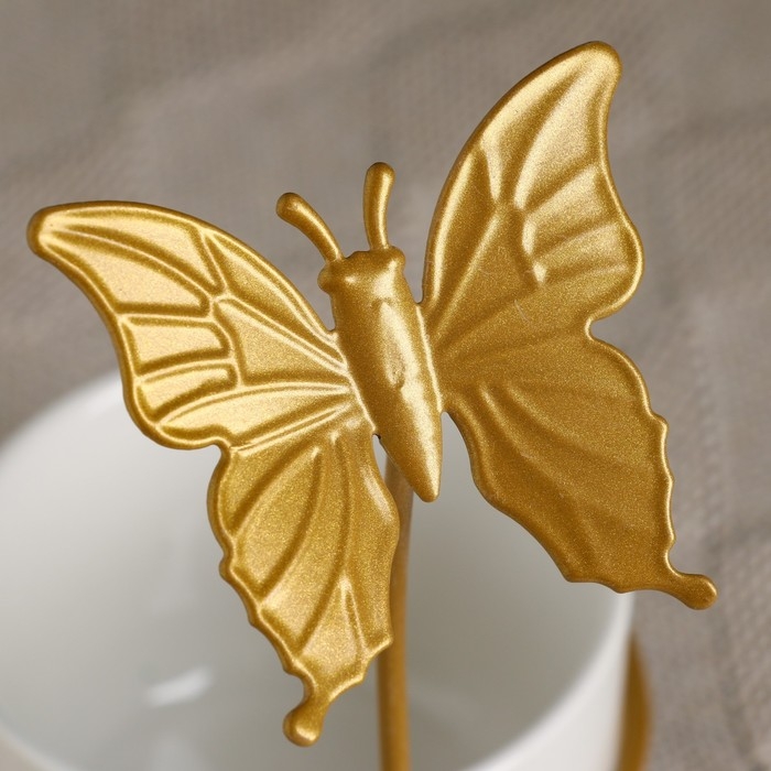 Горшок на подставке Горшок на подставке "Бабочка" 9х6см