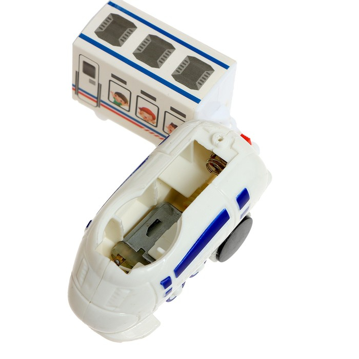 Железная дорога &laquo;Парк развлечений&raquo;, световые и звуковые эффекты, работает от батареек