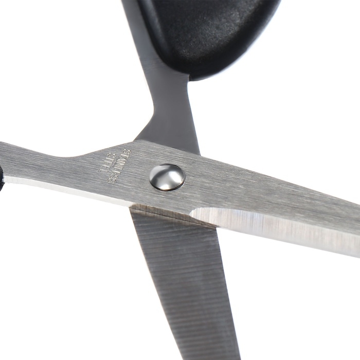 Ножницы канцелярские 16,7см Офис пластиковые ручки, европодвес Ножницы канцелярские 16,7см Офис пластиковые ручки, европодвес