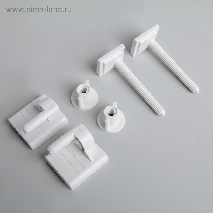 Сиденье для унитаза с крышкой Росспласт «Лотос», 45 х 37 см, цвет белый Сиденье для унитаза с крышкой Росспласт «Лотос», 45 х 37 см, цвет белый