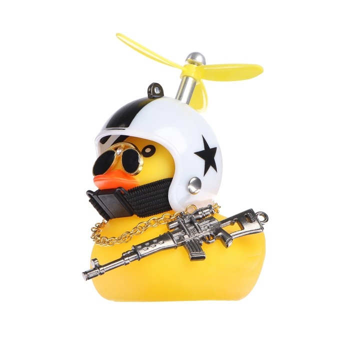 Утка с пропеллером желтая, звезда Утка с пропеллером желтая, звезда