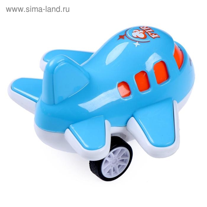 Самолет инерционный «Лайнер с глазками», МИКС Самолет инерционный «Лайнер с глазками», МИКС