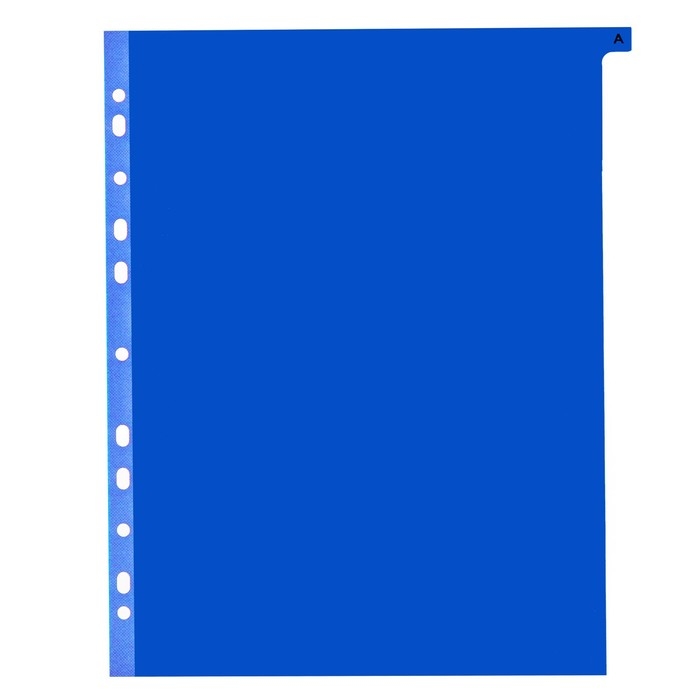 Набор разделителей листов А4+ Office-2000, алфавитные А-Я, 20 листов, цветные, пластик 140 мкм Набор разделителей листов А4+ Office-2000, алфавитные А-Я, 20 листов, цветные, пластик 140 мкм