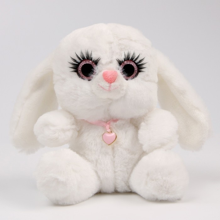 Мягкая игрушка «Зайка» , цвет белый Мягкая игрушка «Зайка» , цвет белый
