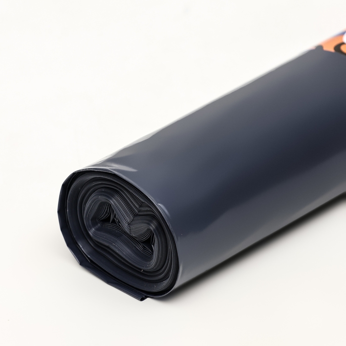 Мешки для мусора в рулоне  Мешки для мусора в рулоне "UpakLand" 180 л,черные, ПВД, толщина 40 мкм, 10 шт, 88 х 106 см