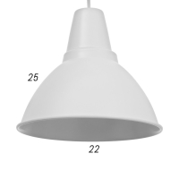 Светильник BayerLux 2537/1WT, 40ВТ Е27, цвет белый