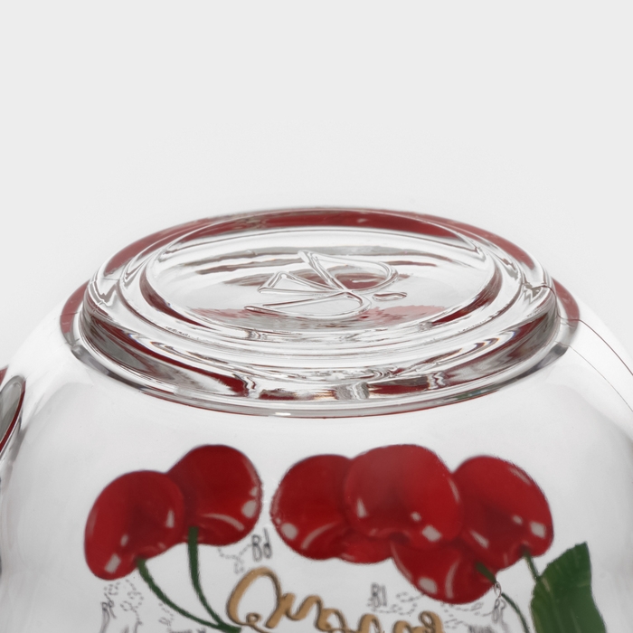 Кружка стеклянная «Полезные фрукты», 200 мл, рисунок МИКС