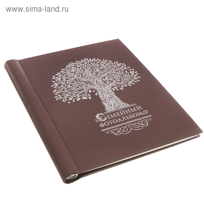 Фотоальбом Фотоальбом "Семейный фотоальбом", экокожа, 20 магнитных листов