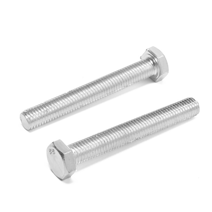 Болт ТУНДРА, оцинкованный, DIN 933, класс прочности 8.8, М12х90 мм, 5 кг Болт ТУНДРА, оцинкованный, DIN 933, класс прочности 8.8, М12х90 мм, 5 кг