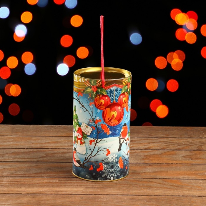 Новый год. Подарочная коробка, тубус «Снегири» 120 х 220 мм (200 мм внутр. высота). Новый год. Подарочная коробка, тубус «Снегири» 120 х 220 мм (200 мм внутр. высота).