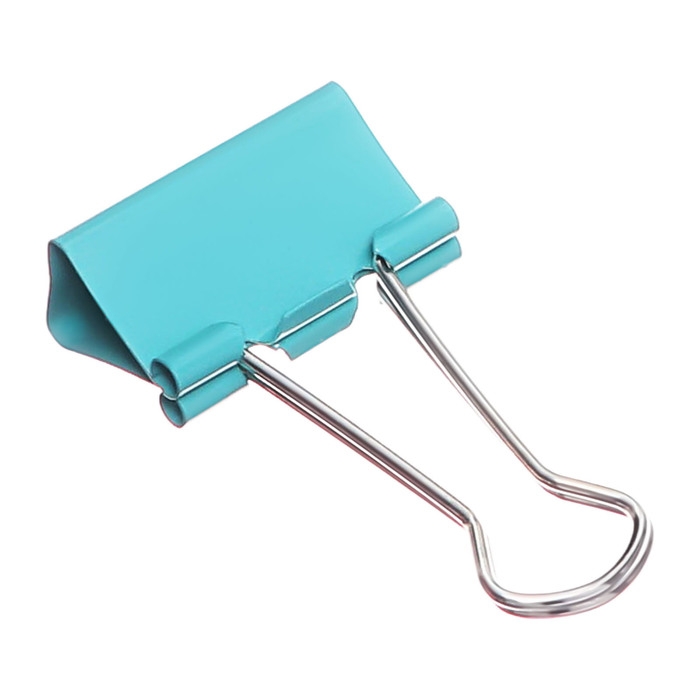 Набор зажимов для бумаг, цветные, 25 мм, 48 штук, 4 цвета, в пластиковой тубе, МИКС Набор зажимов для бумаг, цветные, 25 мм, 48 штук, 4 цвета, в пластиковой тубе, МИКС