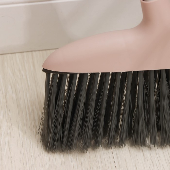 Щётка для пола Доляна, совок 25×23 см, щётка 29×84 см, металлическая ручка 77 см, цвет розовый Щётка для пола Доляна, совок 25×23 см, щётка 29×84 см, металлическая ручка 77 см, цвет розовый