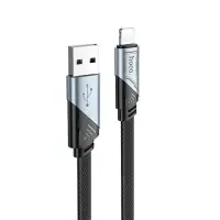 Кабель USB на Lightning 1.2M 2.4А U119 HOCO черный