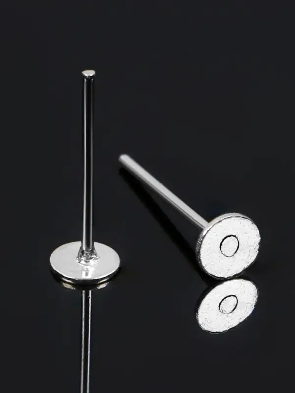 Швензы «Гвоздики» для изготовления пусет, 4 мм (набор 5пар), цвет серебро Швензы «Гвоздики» для изготовления пусет, 4 мм (набор 5пар), цвет серебро