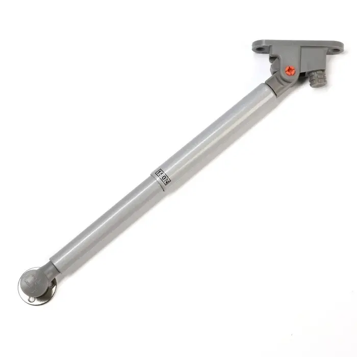 Газлифт 150N CAPPIO, доводчик, бесшумное открывание/закрывание, серый, дополнительная защита, 2 шт.