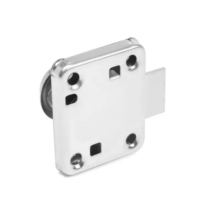 Мебельный замок, оцинкованный, 2 английских ключа