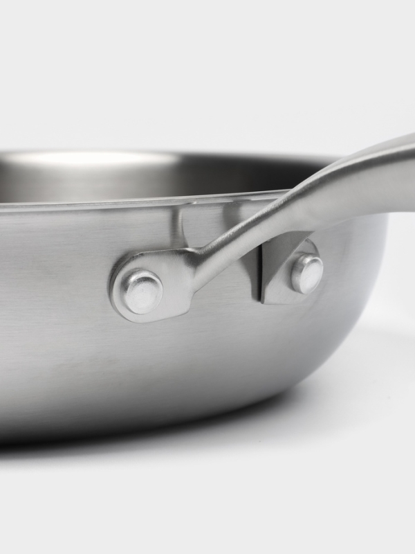 Сковорода высокая 3Ply d=29,5 см, h=7 см, толщина 2,2 мм, индукция Сковорода высокая 3Ply d=29,5 см, h=7 см, толщина 2,2 мм, индукция