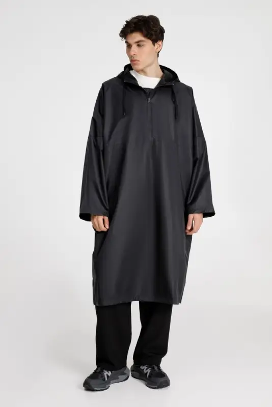 Дождевик-анорак R1, черный, размер XS/S Дождевик-анорак R1, черный, размер XS/S