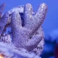 Фигура текстиль &laquo;Гном лосяш&raquo; 33 см, 1 LED, от батареек AG13&times;3, свечение тёплое белое