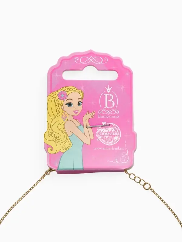 Кулон детский Выбражулька&laquo;Единорог&raquo;, 40 см, цветной в золоте