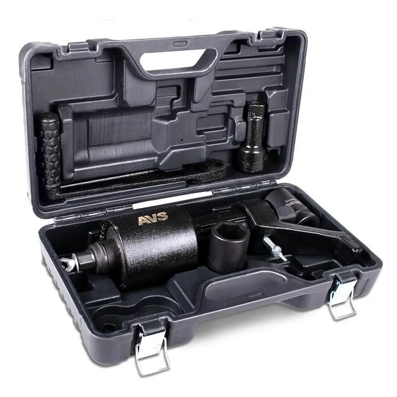 Гайковерт механический 1"DR 330 мм, 4800Нм, 2-х скоростной (головки 32,33 мм) в кейсе AVS WL-04