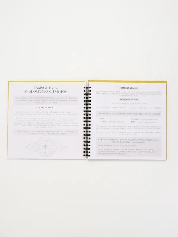 Дневник таролога в твердой обложке 20х20 см, 85 л "Фортуна"