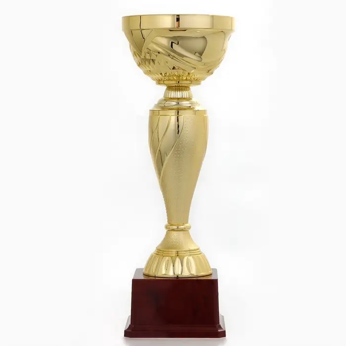 Кубок 120С, наградная фигура, золото, подставка пластик, 29.5&times;10&times;9.5 см