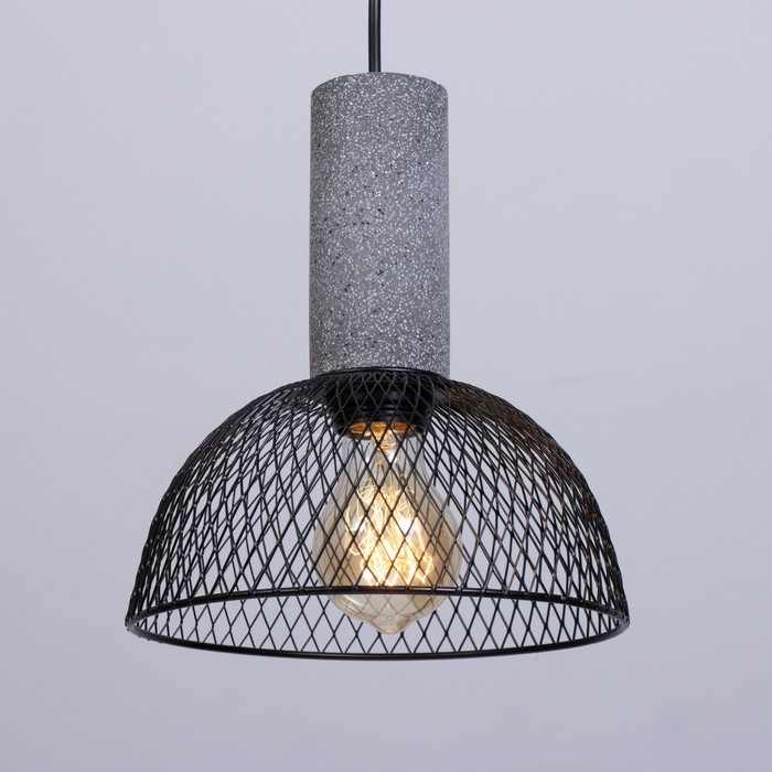 Светильник трековый Светильник трековый "Кортни Е27 40Вт черный 19х19х23-123см