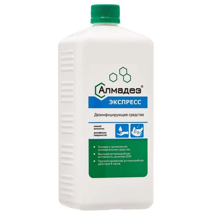 Антисептик &laquo;Алмадез-Экспресс&raquo;, кожный, дезинфекция поверхностей, 1 л