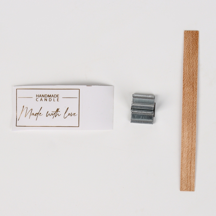 Свеча своими руками. Создание ароматической свечи с сухоцветами «Зеленое яблоко», набор для творчества Свеча своими руками. Создание ароматической свечи с сухоцветами «Зеленое яблоко», набор для творчества