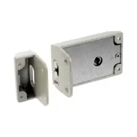 Замок накладной ПРОСАМ ЗНД-1 А (88400), 3 ключа, серый