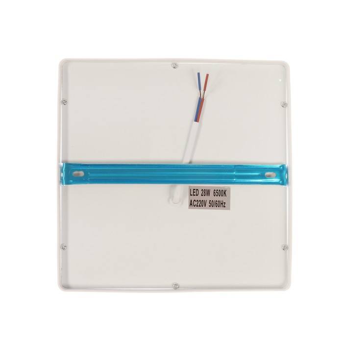 Накладной светодиодный светильник, 185х35 мм, 24 Вт, 2160 Лм, 6500 К, квад. Накладной светодиодный светильник, 185х35 мм, 24 Вт, 2160 Лм, 6500 К, квад.