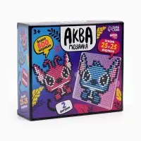 Аквамозаика &laquo;Стич с подружкой&raquo;, более 800 шариков, 2 фигурки