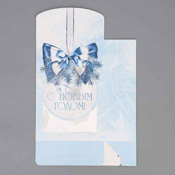 Коробка подарочная новогодняя складная «Снежный шар», 15 х 7 х 22 см, Новый год Коробка подарочная новогодняя складная «Снежный шар», 15 х 7 х 22 см, Новый год