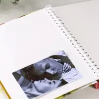 Фотоальбом 10 магнитных листов "Нежные розы"  23X28см, пер-т внутр.спираль