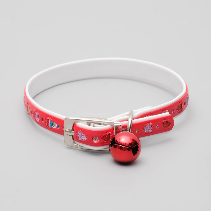 Ошейник Ошейник "Любовь", 30 х 1 см, микс цветов