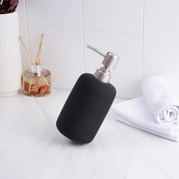 Дозатор для мыла SAVANNA Do it soft, 420 мл, чёрный